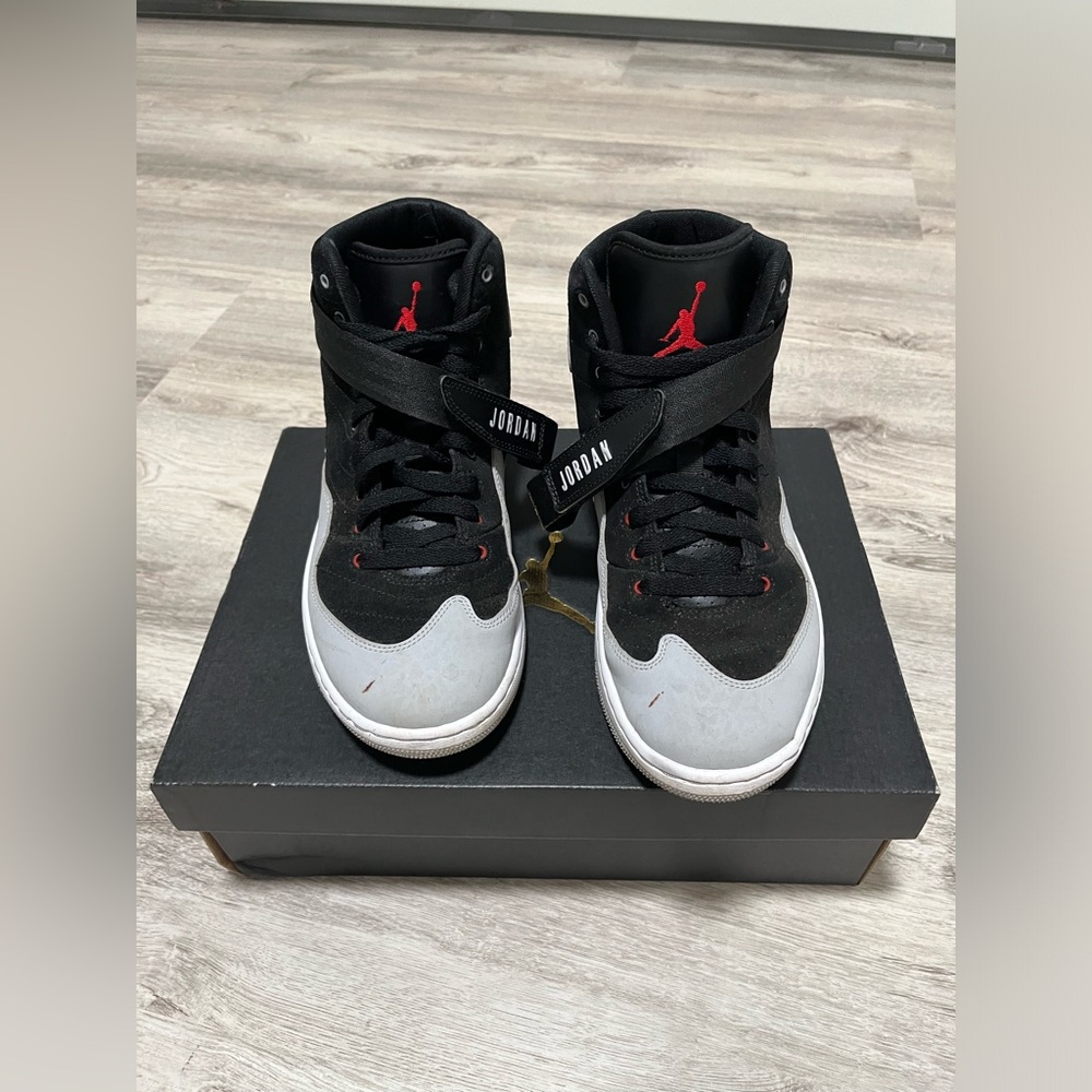 Nike Air Jordan KO 23 Black Wolf Grey Gym Red Size 10